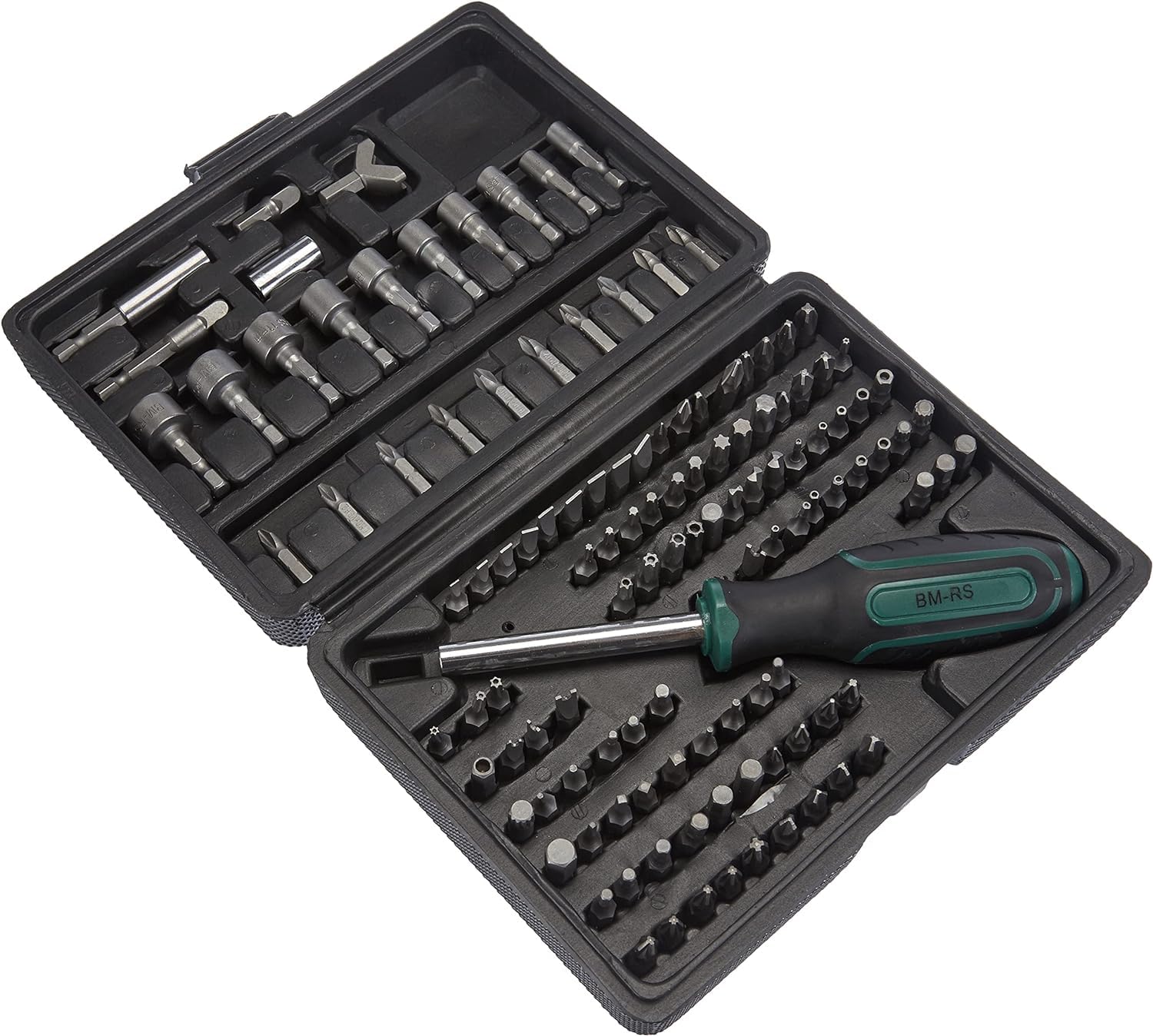 Mannesmann Coffret de douilles et embouts (130 pièces) & Mannesmann 29896 Coffret de vissage 122 pièces (Import Allemagne)