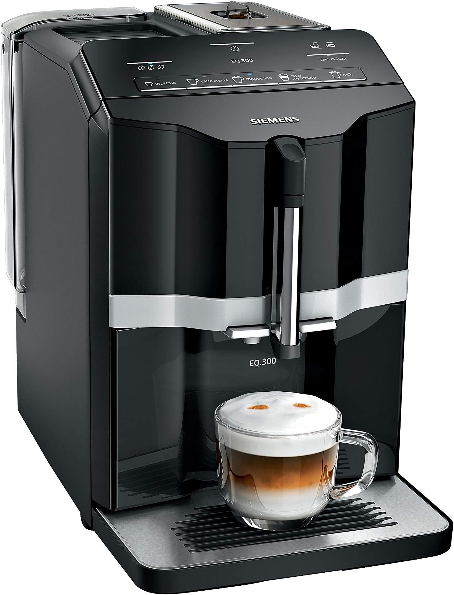 EQ.300 TI351209GB Bean to Cup Automatic Coffee Machine - Black