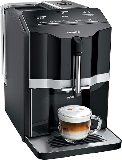 DE BESTE VOLAUTOMATISCHE ESPRESSOMACHINE VAN SIEMENS: ONTDEK DE EQ.300 MET AROMADOUBLE SHOT, CERAMDRIVE EN ONETOUCH-FUNCTIE