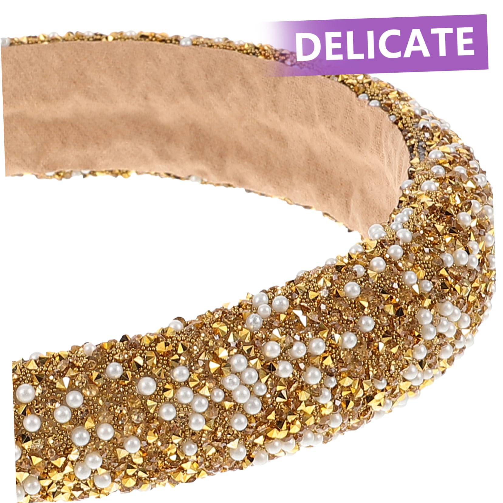5stücke Damen Haarband Mit Perlen Breites Design Für Makeup Und Gesichtspflege Elegantes Accessoire Für Partys Und Besondere Anlässe Vielseitig Und