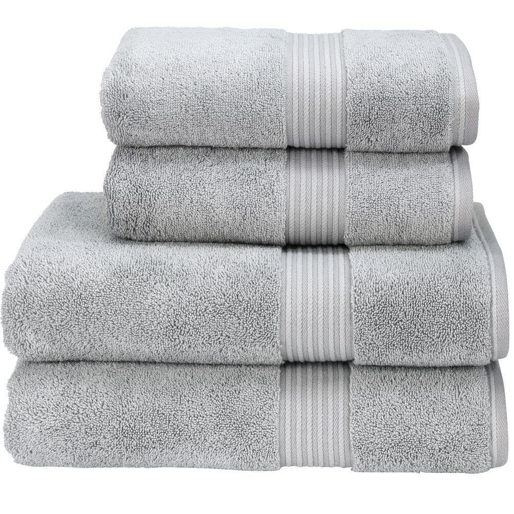 Christy Multicolour Supreme Hygro Bath Towel Silver