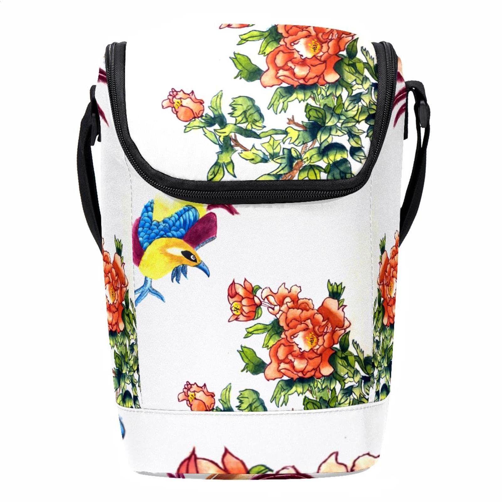 Bolsa de almuerzo floral para tus picnics y oficina