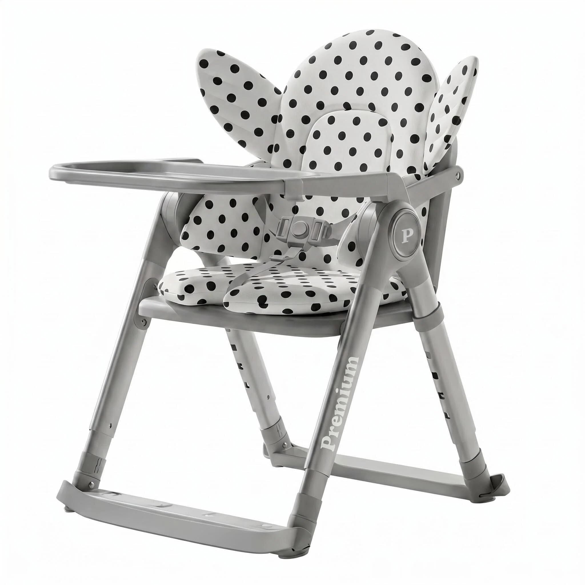 Cojín Acolchado Universal para Trona de Bebé, Colchoneta Suave y Cómoda, Funda Asiento Compatible con Tronas Plegables y Portátiles, Lavable, Ligero y Fácil de Colocar (COJIN ACOLCHADO) — view 4