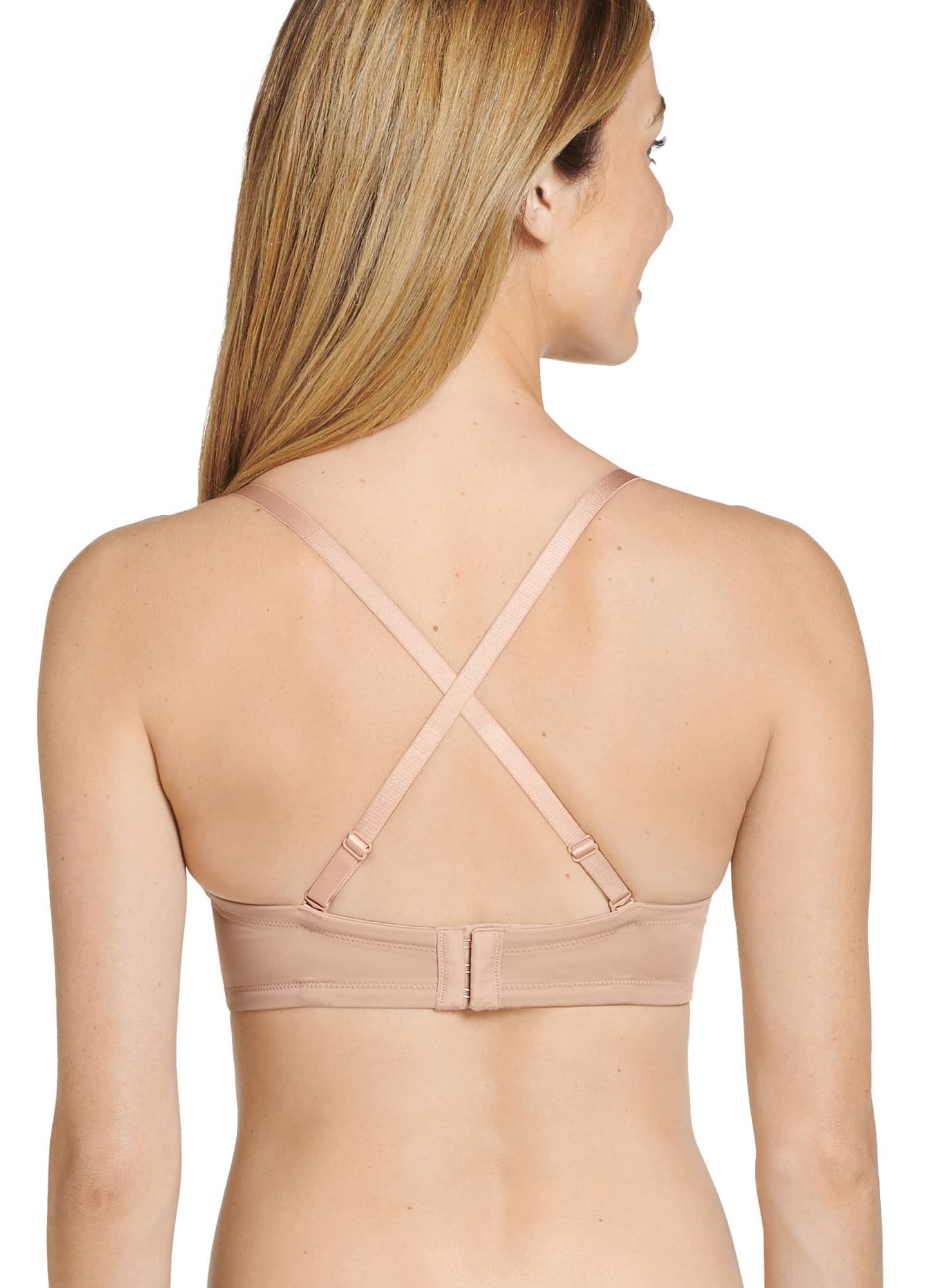 Jockey Reggiseno da donna senza spalline multiway con cuscino