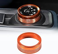 Vista 1 de Cubierta de anillo de botón interruptor de cambio de marchas para Ford Maverick 2022 2023 2024 2025, cubierta de pomo de cambio de marchas