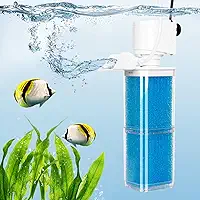 Filtros de aquário para tanques de 20 a 100 galões, filtro submersível de aquário com filtração, oxigenação, máquina de ondas, circulação 4 em 1, filtro de aquário potente para tanque de água
