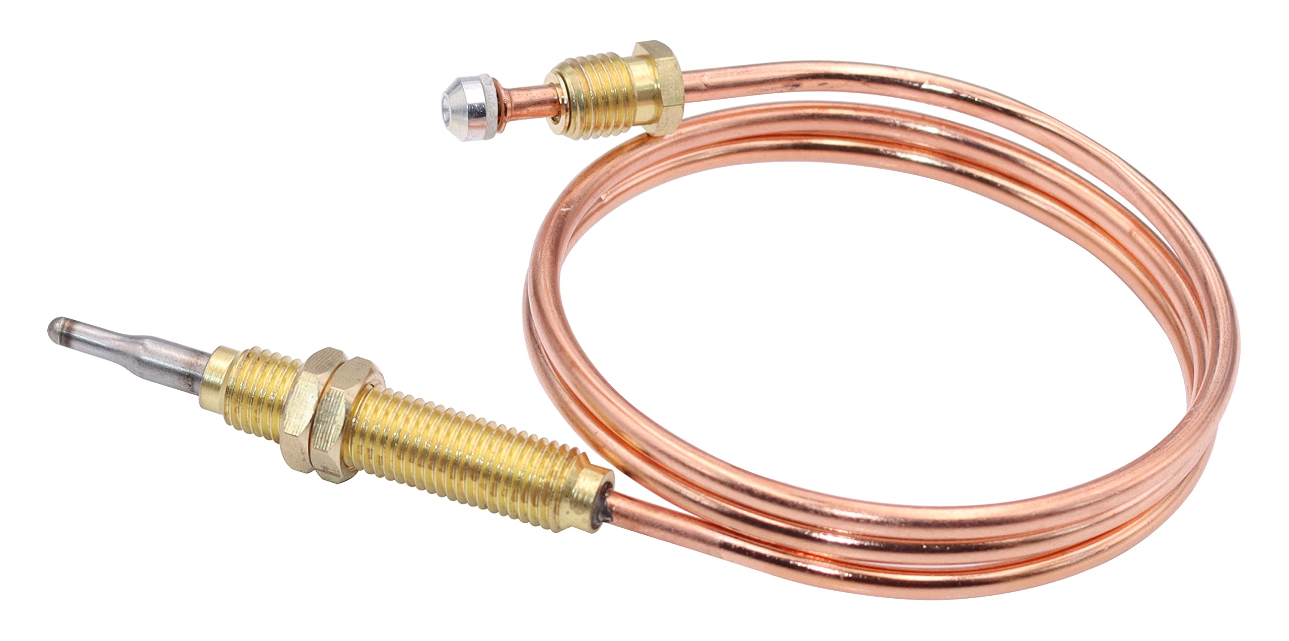 METER STAR Piezas Aprobadas por CE para Hoguera de Propano/Piezas de Chimenea Sistema de Válvula de Control de Gas Válvula Reguladora con Regulador de Flujo de Propano de Conexión Rápida de 27mm