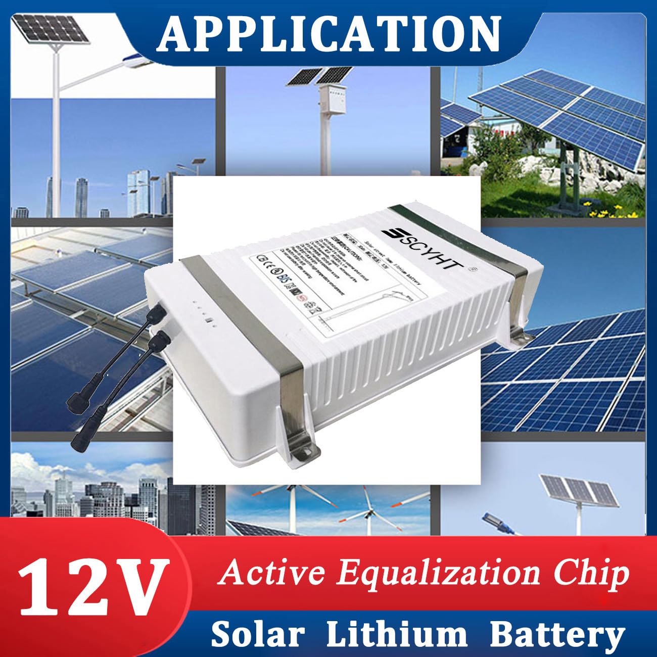 Batería LiFePO4 12 V 18 Ah y 36 Ah Batería de Litio 12 V Baterías solares 30 Ah Baterías Recargables para luz Emergencia con Motor 200 W a 550 W y Puerto 2 núcleos,12v24ah 340mm