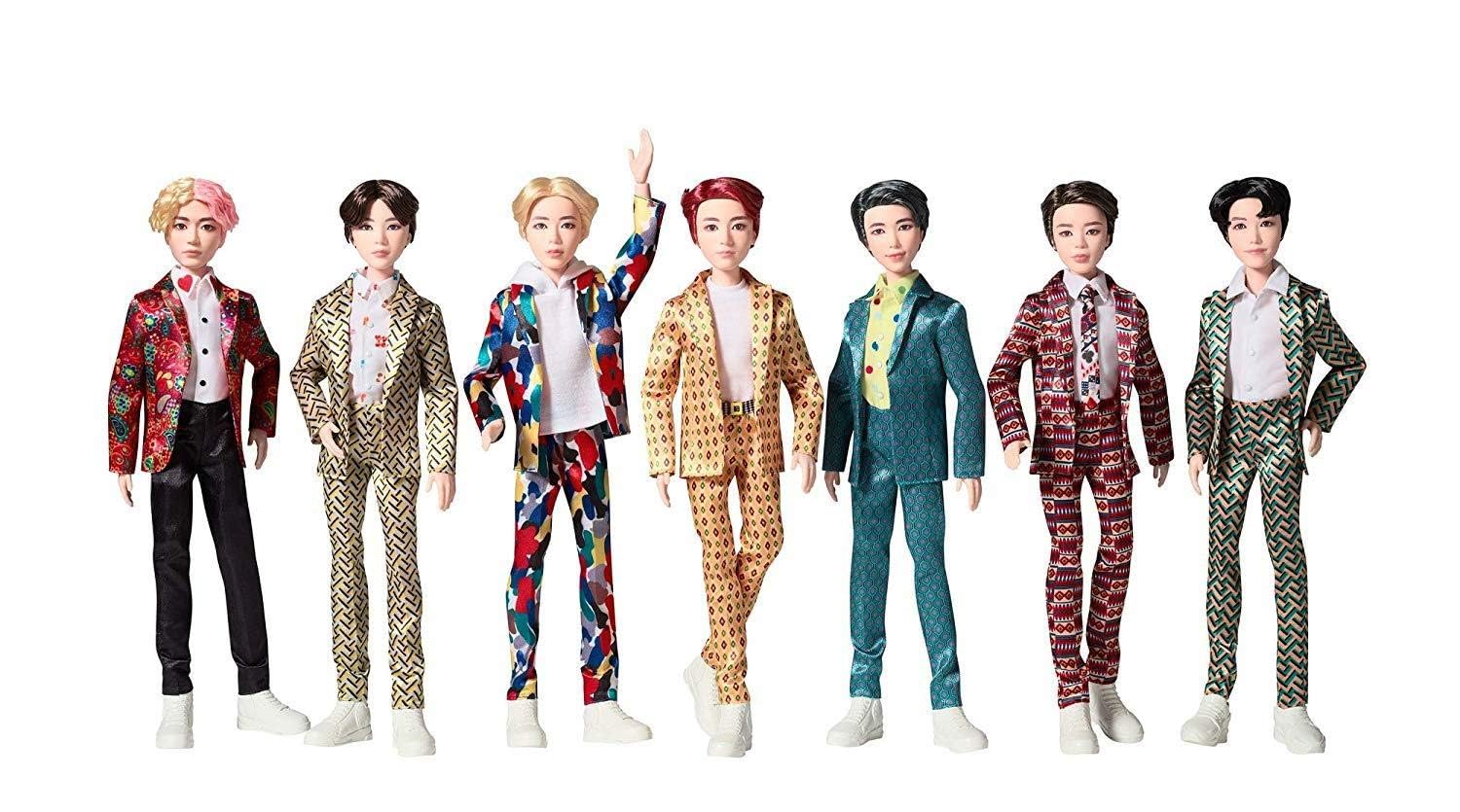 Amazon.co.jp: BTS アイドル コアファッションドール 防弾少年団 7個 
