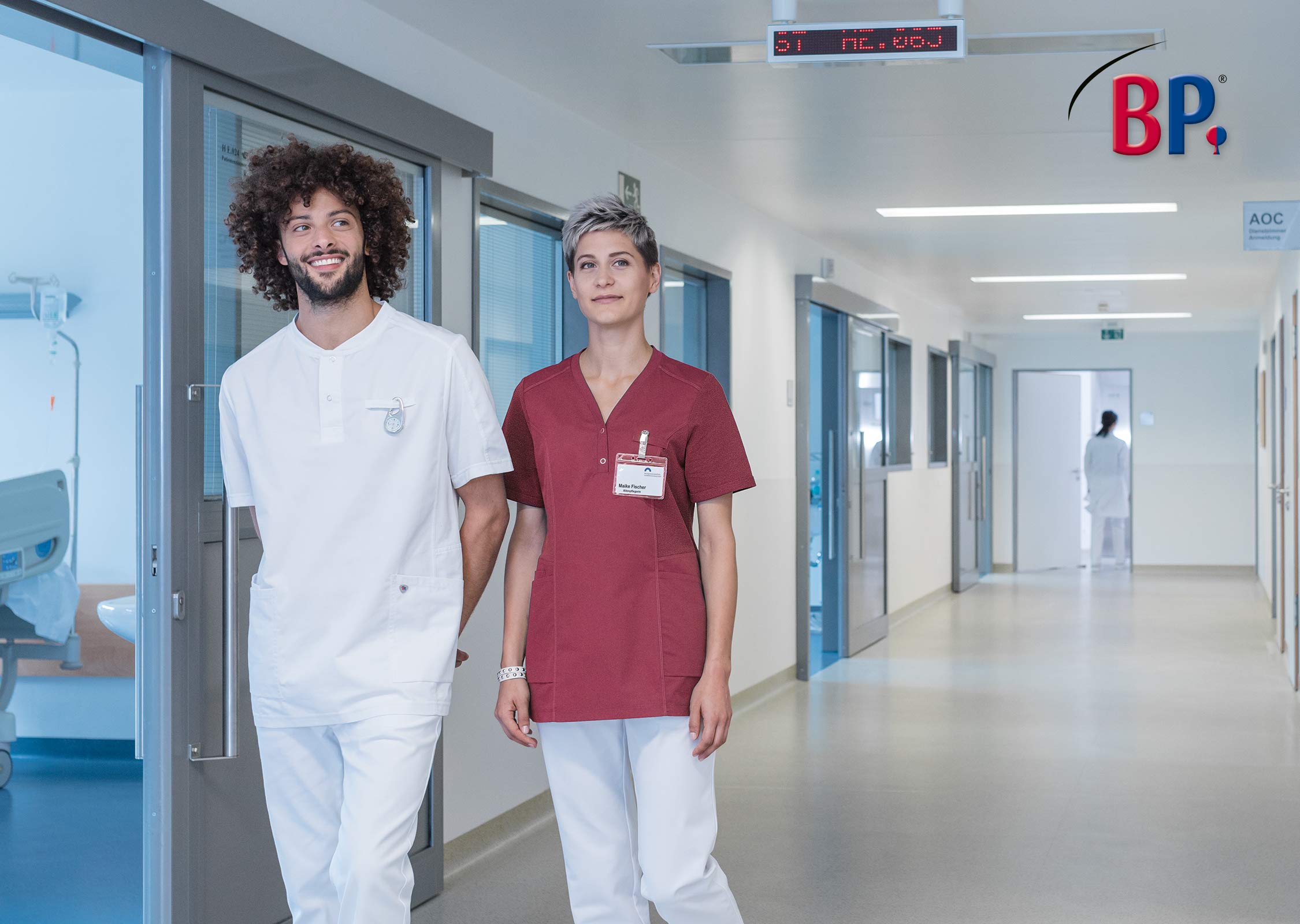 BP 1738-435-110-3XL Comfort-Tunika für Frauen, 1/2 Ärmel, Piqué-Einsätze und Arm-Lift-System, 180,00 g/m² Stoffmischung, Nachtblau, 3XL