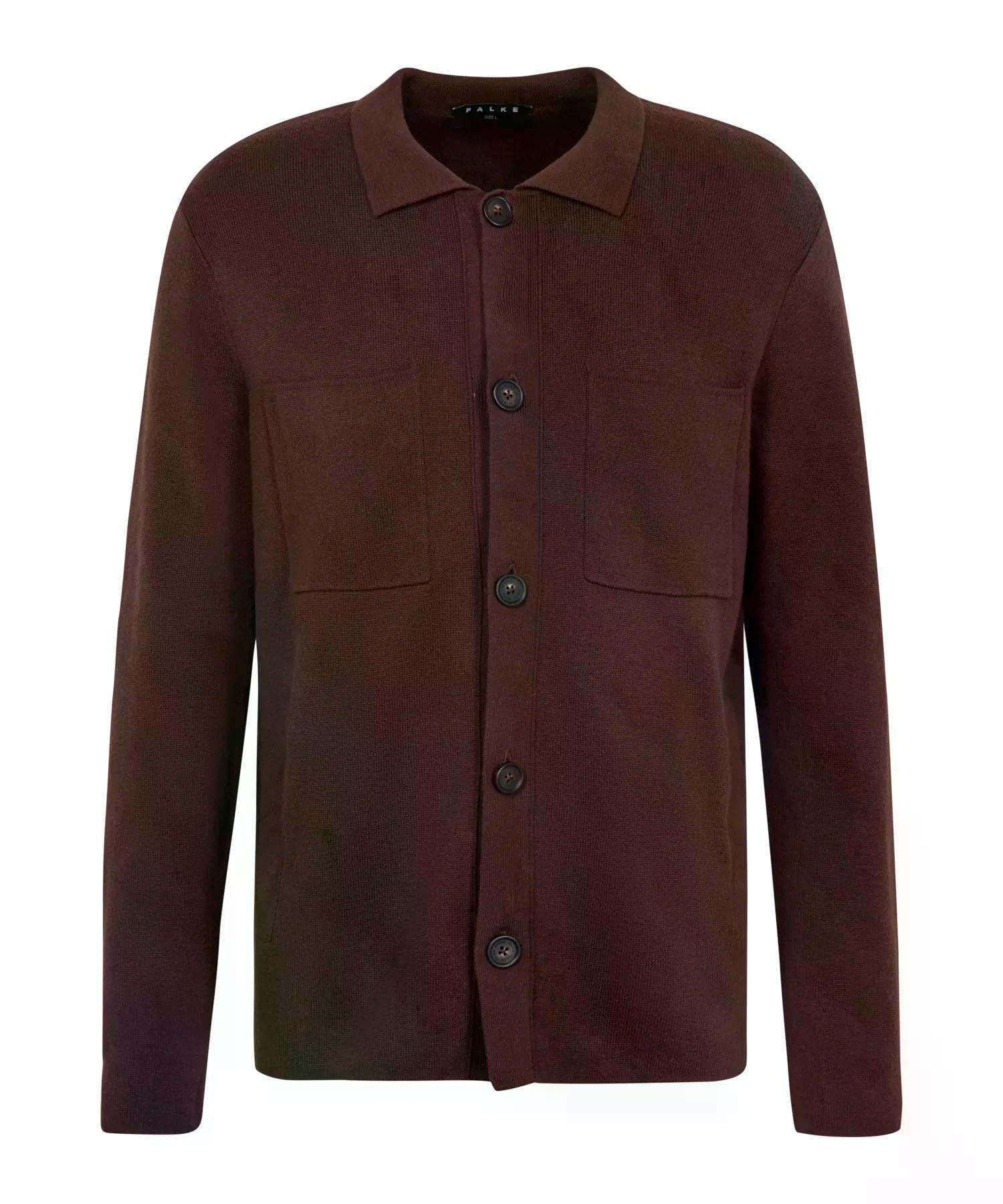 Falke Herren Finest Sportive Shirt Jacket Jacke Blazer Cardigan
