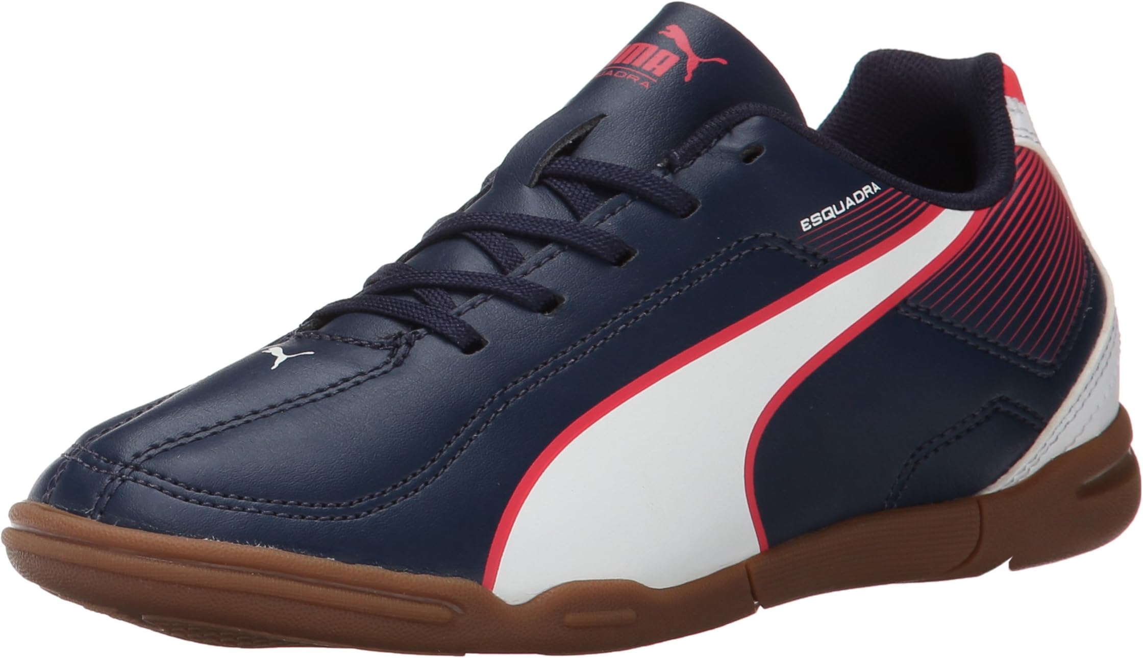 PUMA Esquadra Indoor JR Soccer Shoe (Little Kid/Big Kid)