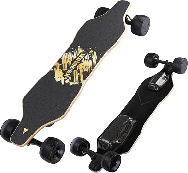 Hochleistungs-Elektro-Skateboard mit Fernbedienung 40/45 km/h H chstgeschwindigkeit 30 km Reichweite Ideal f r Stra en und Pendler