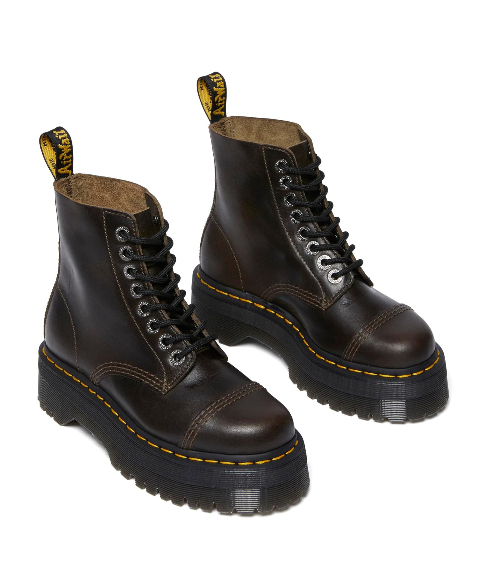 Ботинки унисекс Dr. Martens Sinclair Кожаные ботинки на платформе