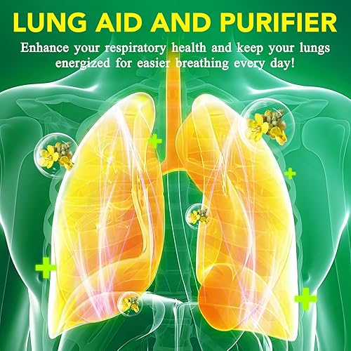 Miniatura 2 de Gomitas de gordolobo para alivio de pulmones y senos nasales, 2000 mg de extracto de hoja de gordolobo, suplemento natural de limpieza pulmonar para