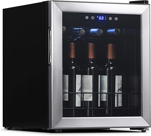 Miniatura 2 de NewAir Enfriador de vino compacto y abridor de vino eléctrico Secura, abridor de sacacorchos eléctrico automático de botellas de vino con cortador