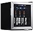 NewAir Compact Wine Cooler Refrigerator | 16 Bottle Capacity | Freestanding/ Built-in Countertop Wine Cellar in Stainless Ste