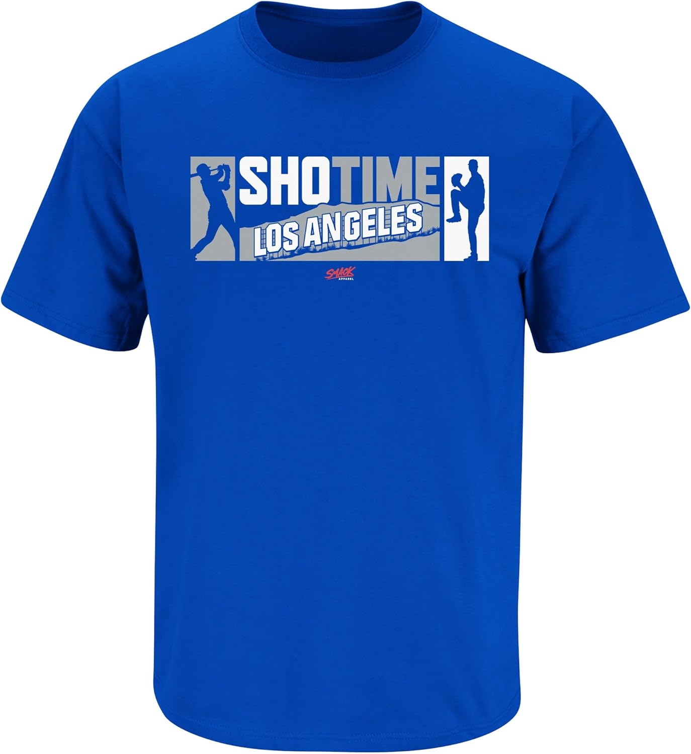 Smack Apparel Sho-Time T-Shirt for Los Angeles Baseball Fans (SM-5XL)