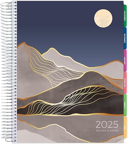 Miniatura 9 de Global Printed Products, Planificador de lujo 14 meses (noviembre de 2023 a diciembre de 2024) 8.5 x 11 pulgadas, incluye pestañas de página,