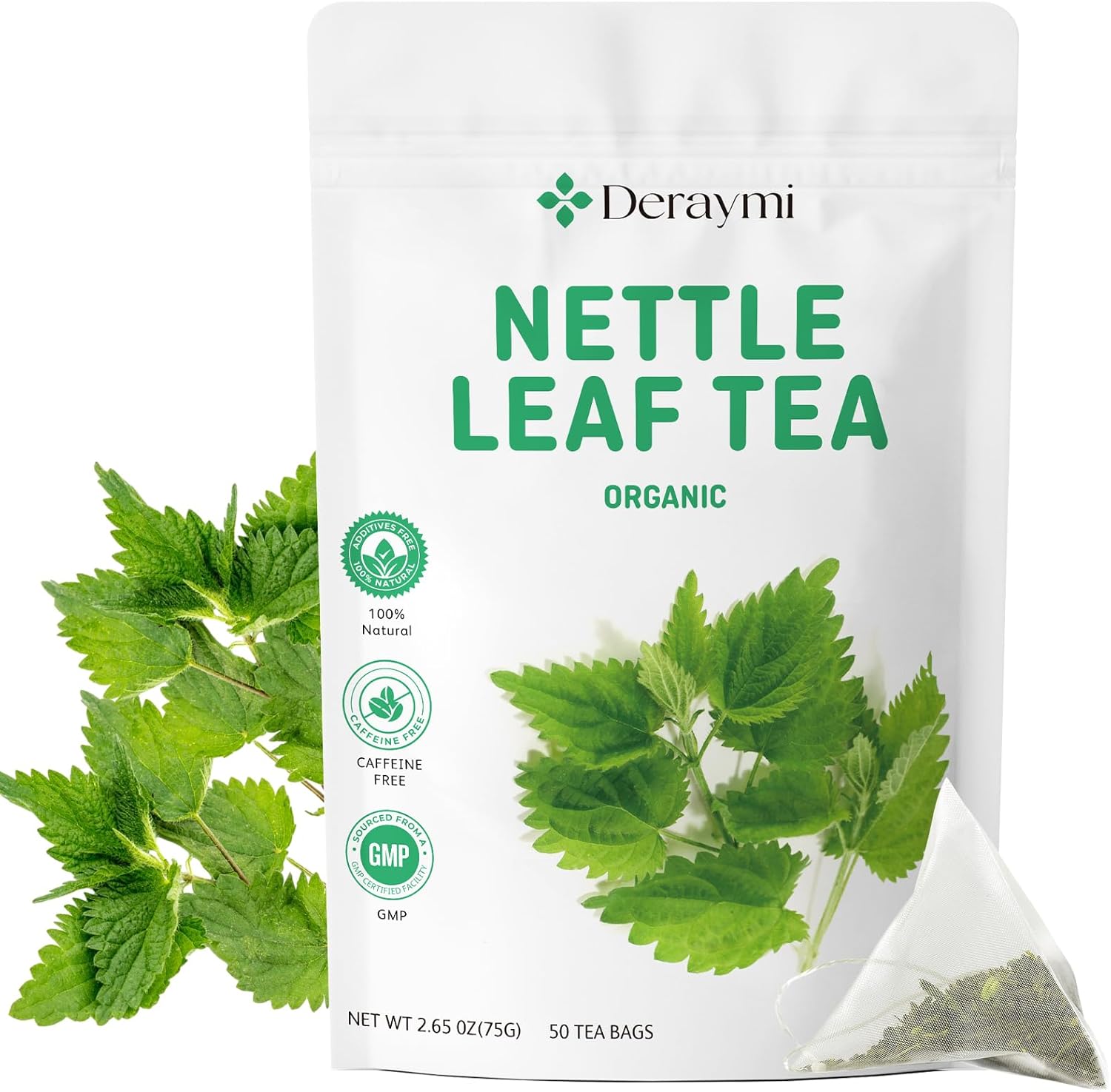 Nettle Leaf Tea Bags, Traditional Medicinal Nettle Tea Herbal Tea Bags