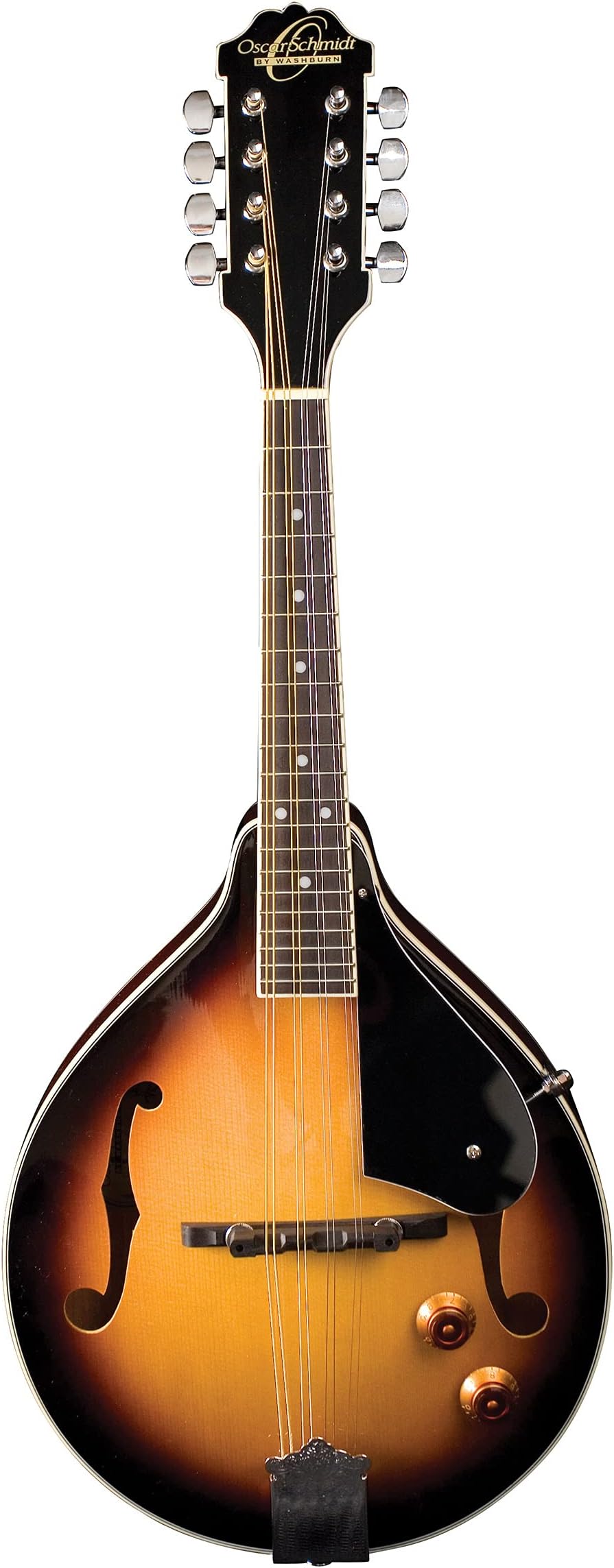 Oscar Schmidt8-String Mandolin, Right, Tobacco Sunburst (OM10ETS-A-U)