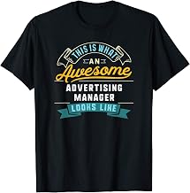 Funny Advertising Manager Shirt Awesome Job Occupation T-Shirt