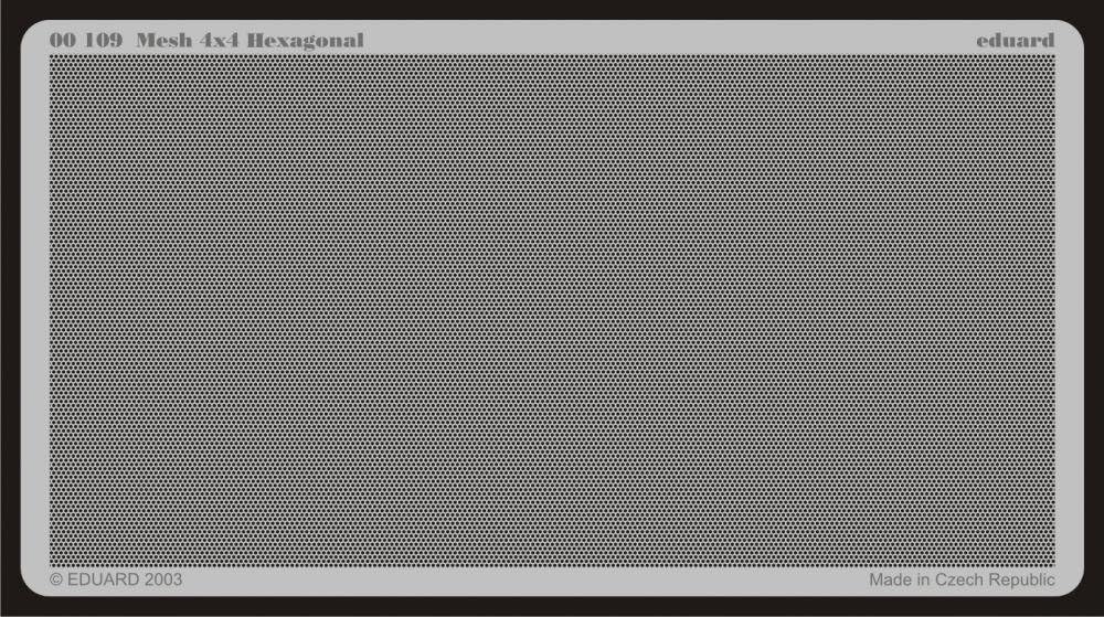 Eduard Accessories - Mesh 4x4 Hexagonal - EDP00109