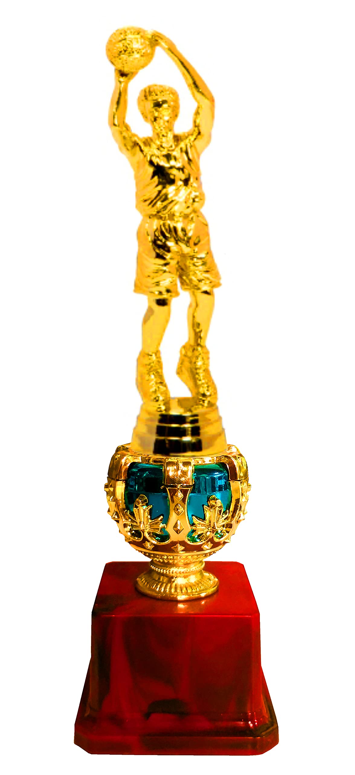 Be Win Winner Golden & Fiber Blue Trophy for Basket Ball Sports Event, Functions & School Games (B09KBVCN5P) Amazon Price History, Amazon Price Tracker