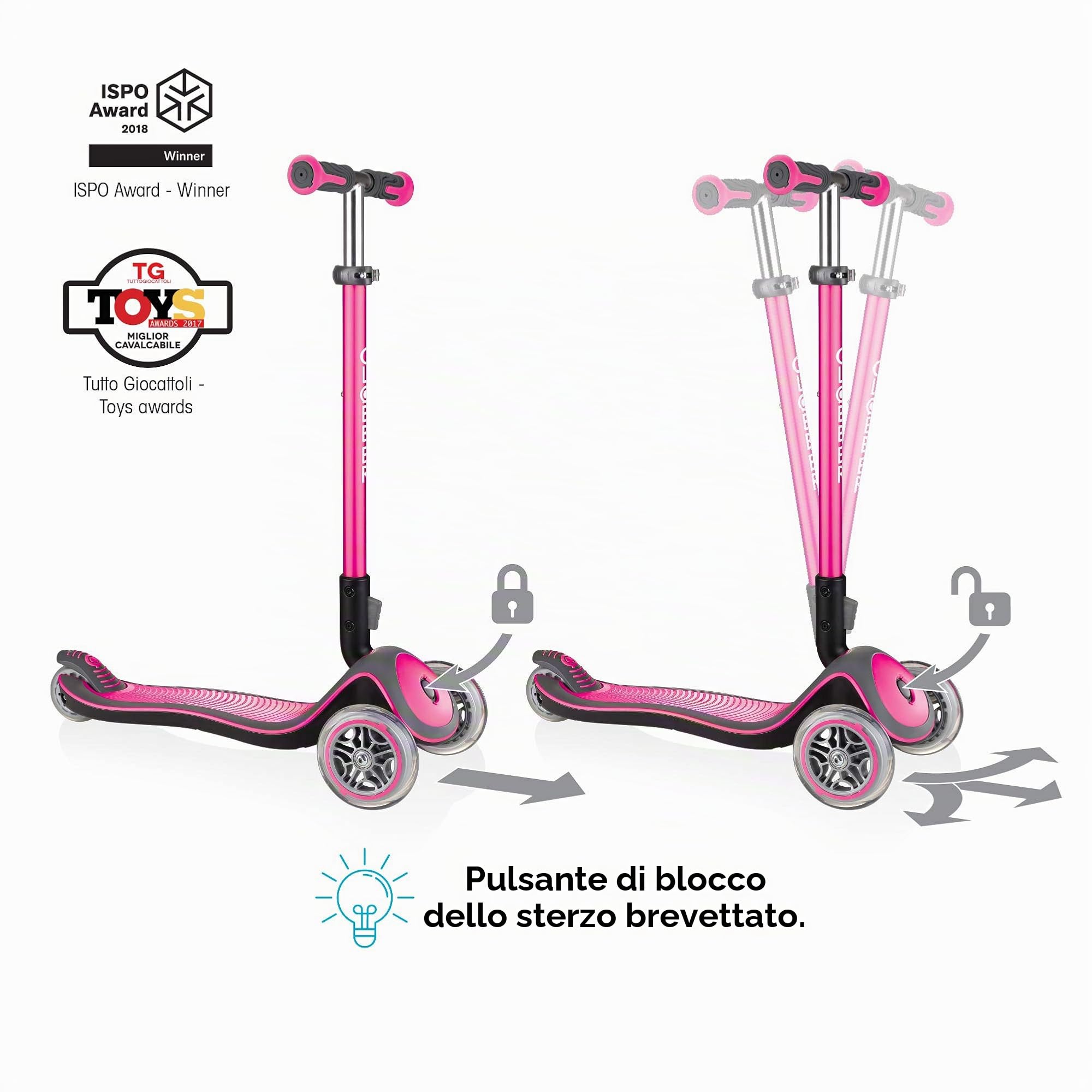 Globber Elite Deluxe with Lights