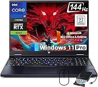 Vista 16 de acer Nitro 5 AN515-58-725A - Laptop para juegos Intel Core i7-12700H GPU NVIDIA GeForce RTX 3060 Pantalla IPS FHD de 15.6 pulgadas 144Hz 3ms