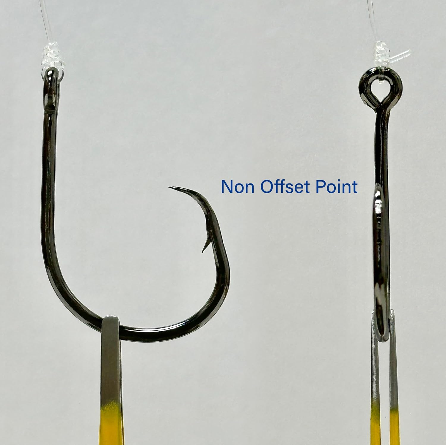 Striped Bass Rigs, 6-Pack, 6/0 Inline Circle Hook | 24" 50lb Mono Leader, Fish Finder Slider Rigs, Hand-Tied Saltwater Surf Fishing Tackle, 126lb Swivel & 220lb Snap for Striper