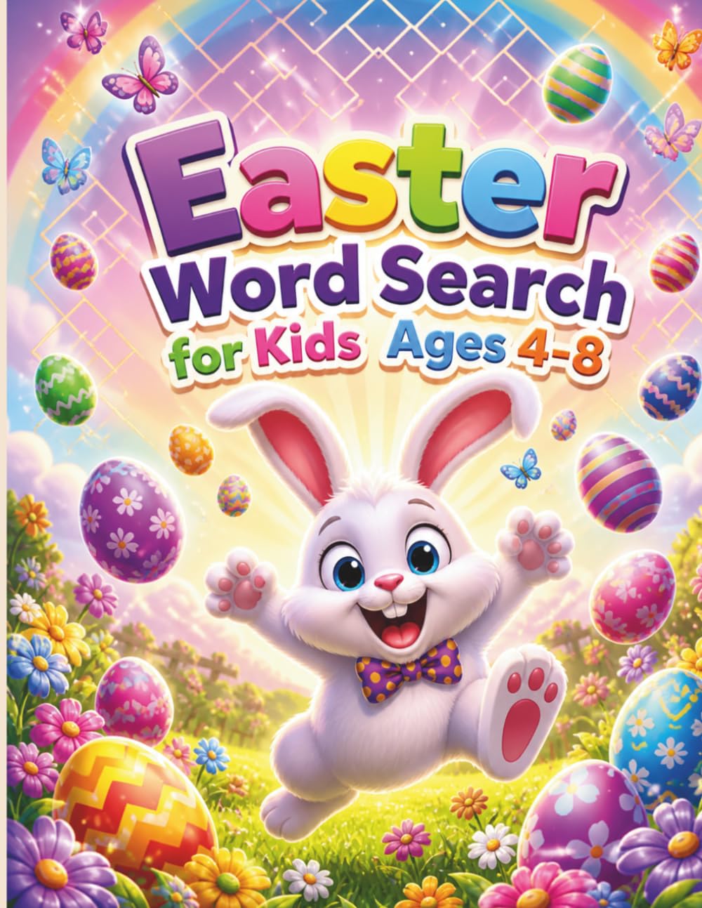 Easter Word Search for Kids Ages 4-8: Fun Spring & Holiday Puzzle Book with Easy Word Finds, Large Print, and Seasonal Themes for Early Learners