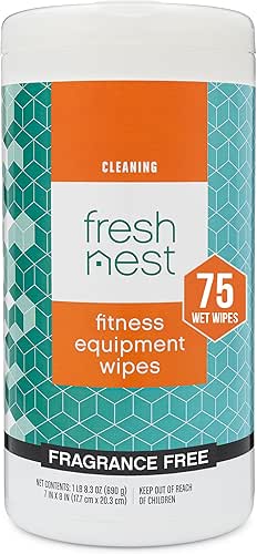 Fitness Equipment Wipes - Cleaning Wipes for Yoga Mats, Pilates