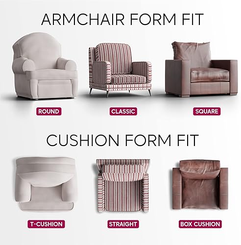 Miniatura 5 de PAULATO BY GAICO Funda para sillón sofá desmontable para muebles elástica de doble vista colección Microfibra