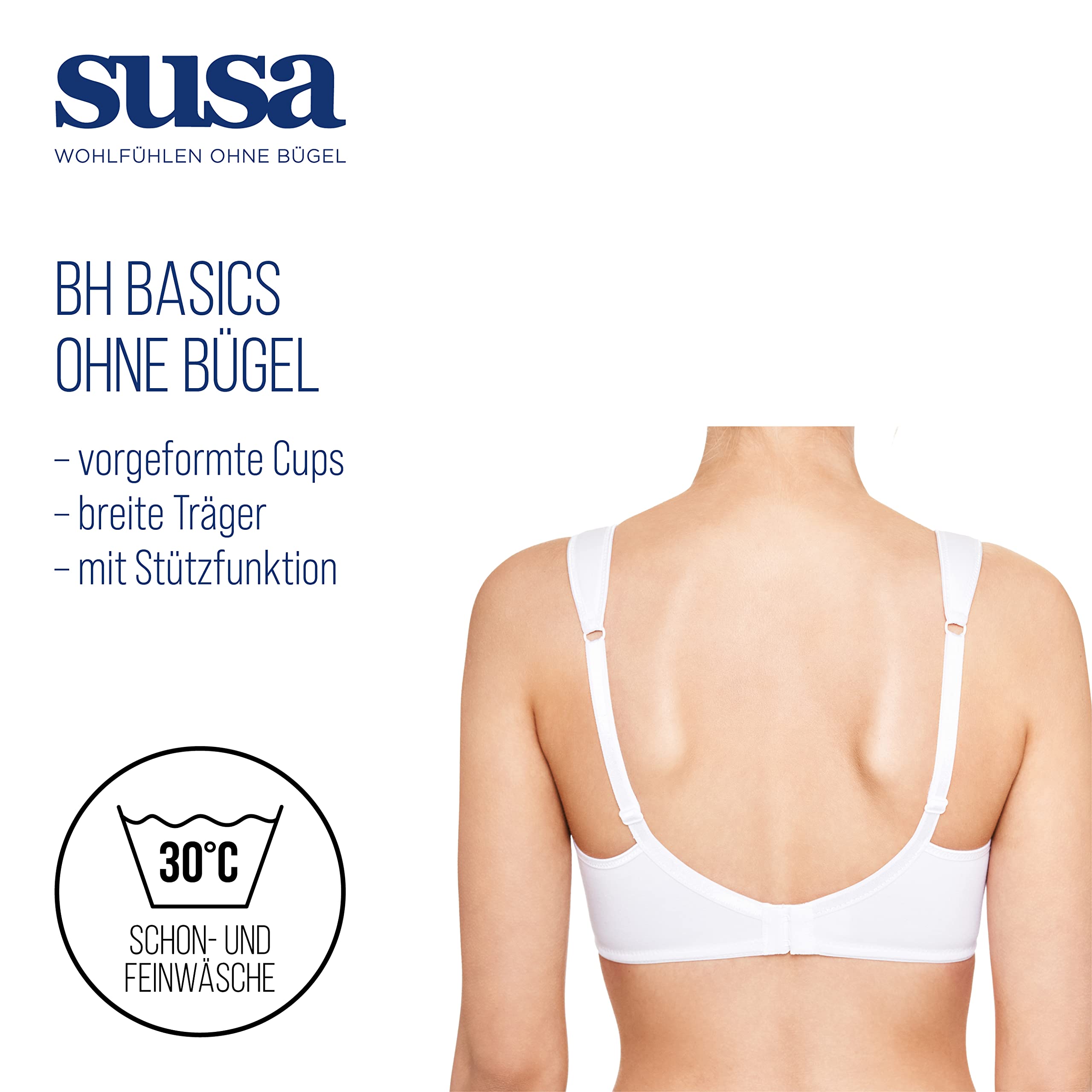 SUSA Cotton Sujetador Mujer