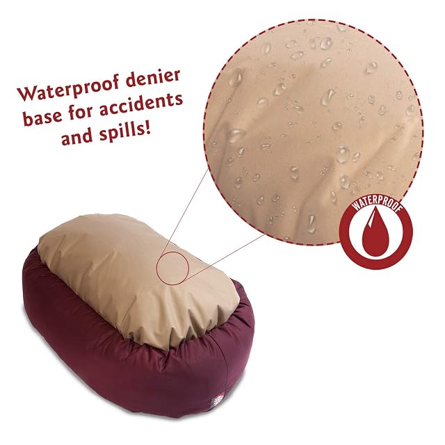 Foto 5 de 5 de 24 cm Burdeos de Perro Cama de Majestic Mascota Productos