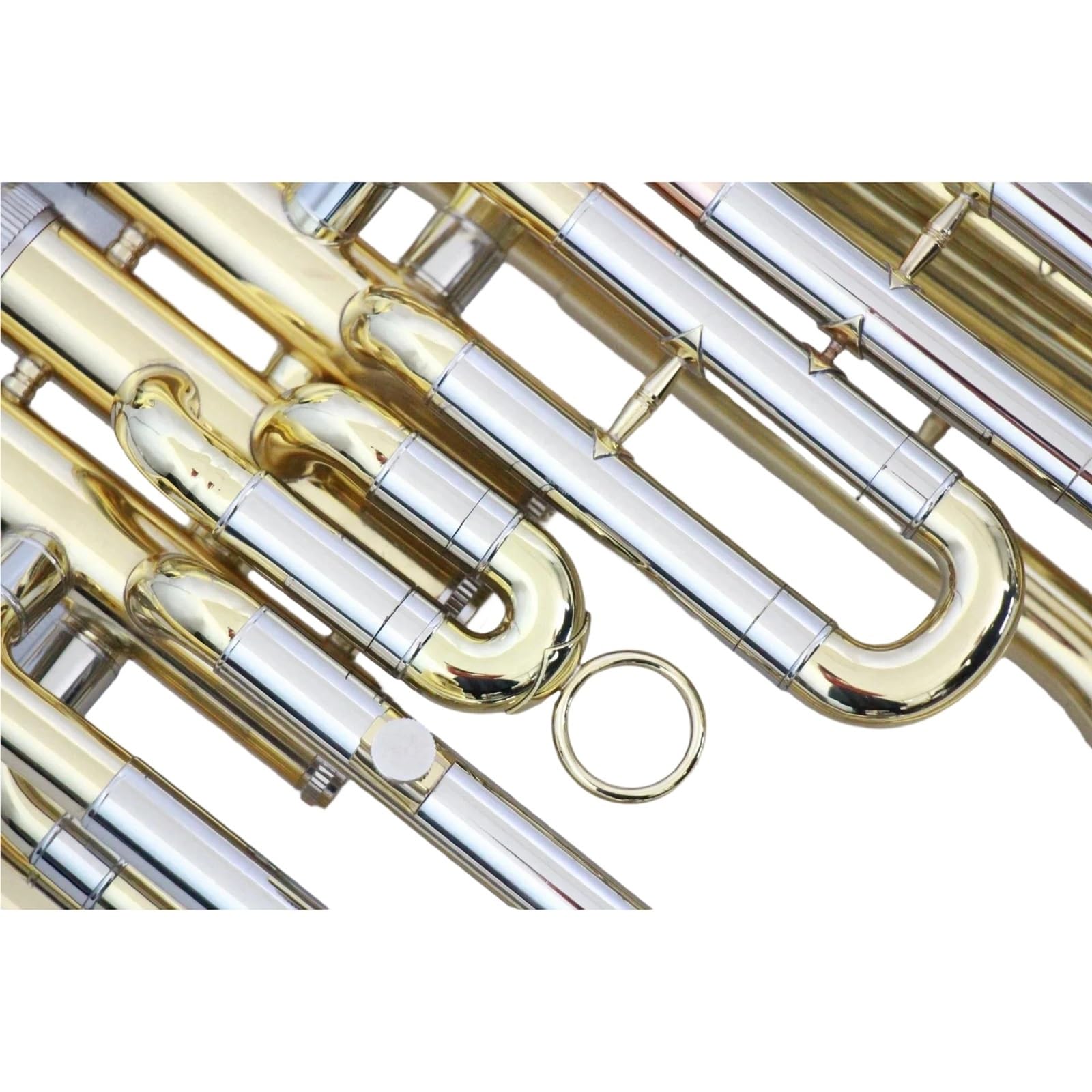 Eufonium Dla Początkujących Profesjonalny Instrument Dęty Blaszany Pomalowany Na Złoto Eufonium B Dur