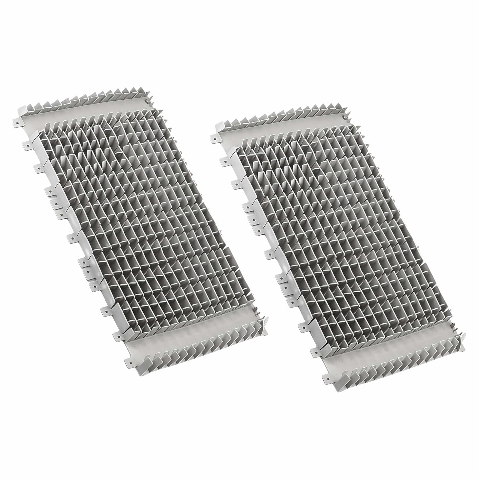 2 cepillos de limpieza 6101641-R2 para limpiador de piscina, cepillos delanteros y traseros