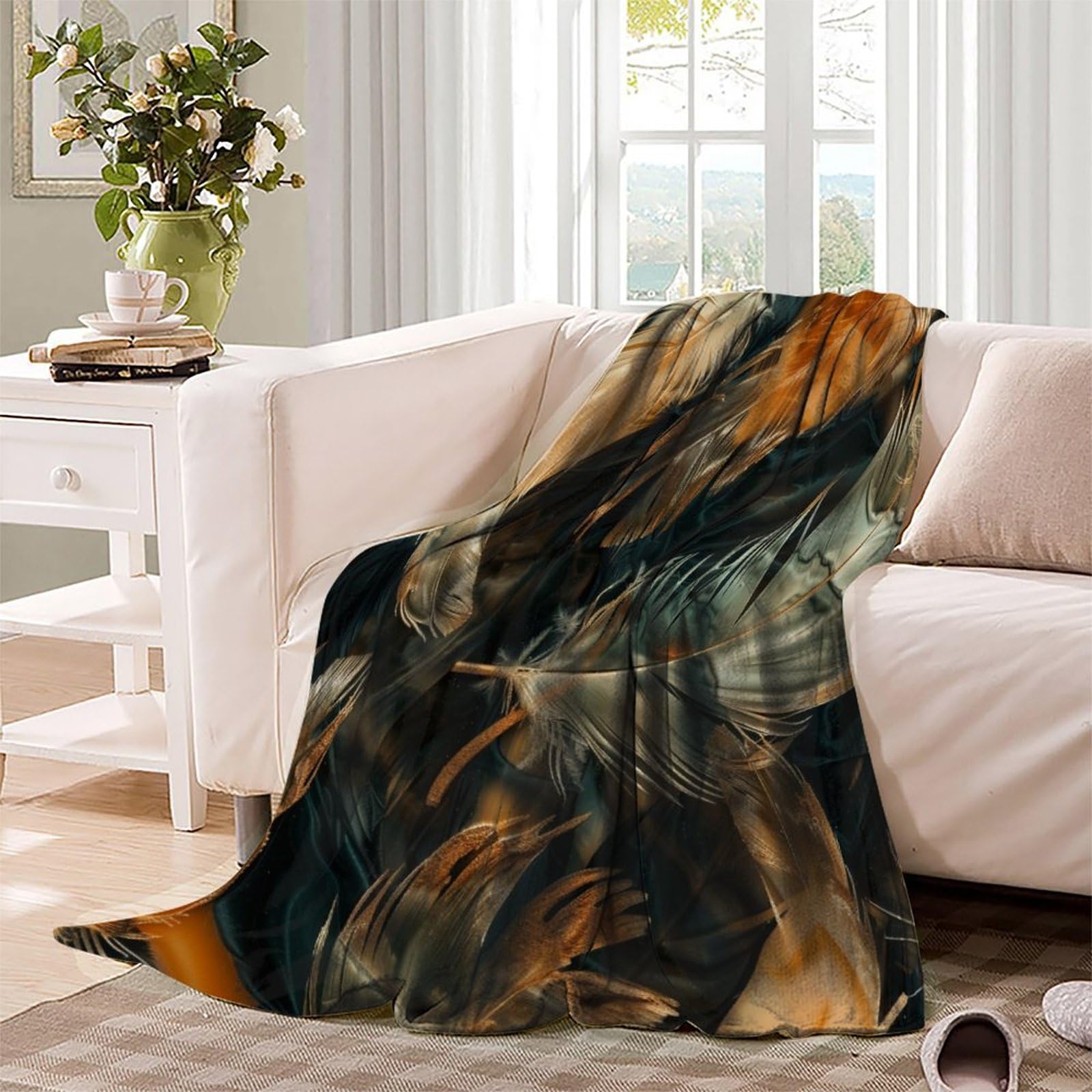 Coperta morbida in pile di flanella, ideale come regalo di compleanno per amici, familiari, regalo di Natale per amici e partner, coperta natalizia per divano e letto, 150 x 200 cm