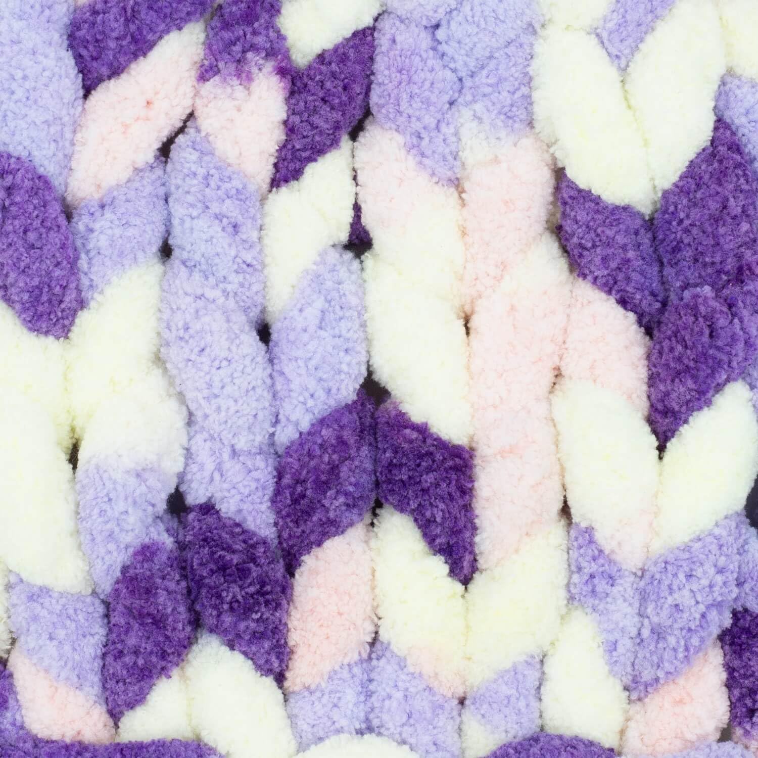 Lion Brand Yarn, Cover Story Thick & Quick, Blanket Yarn, Lavender Fields, 2 Pack