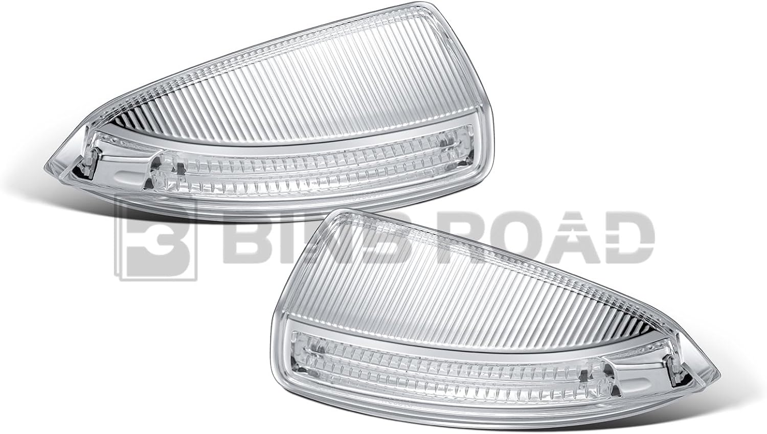 2Pcs Turn Signal LED Door Wing Side Mirror Light 2048200821 + 2048200721 Compatible with Mercedes Benz W204 C300 C350 C63 AMG 2008-2009