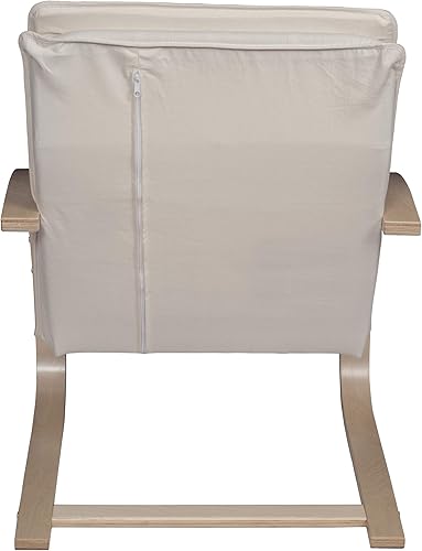 Miniatura 37 de Silla reclinable de madera curvada Niche Mia, de nogal moka/beige, Madera Metal Haya/Ébano,Nuez moca/Beige,Nogal Mocha/Negro,beige,