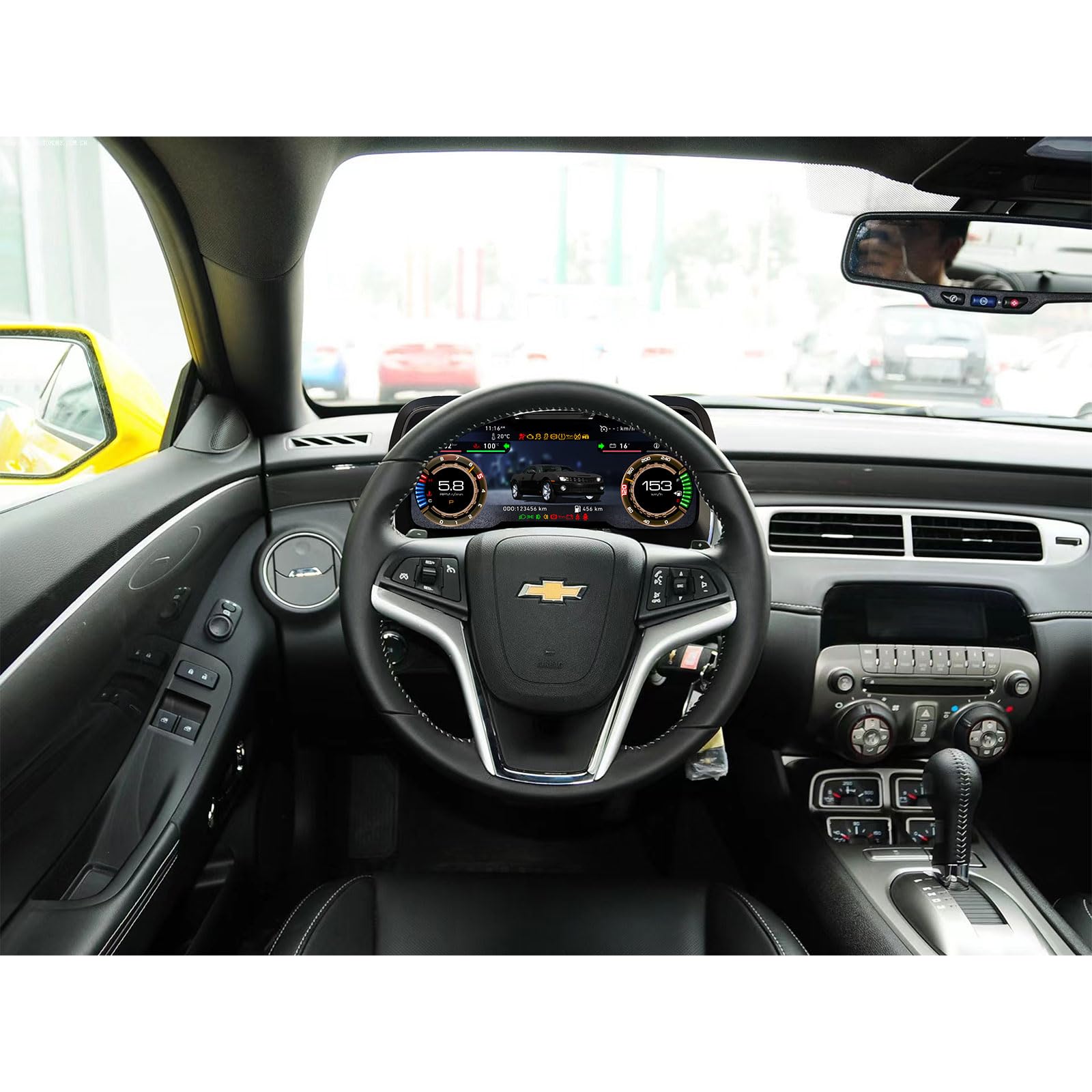12 3 LCD Digital Instrument Cluster for Chevrolet Camaro 2010-2015 Dashboard Display Speedometer Odometer Cockpit Car Accessories — view 6