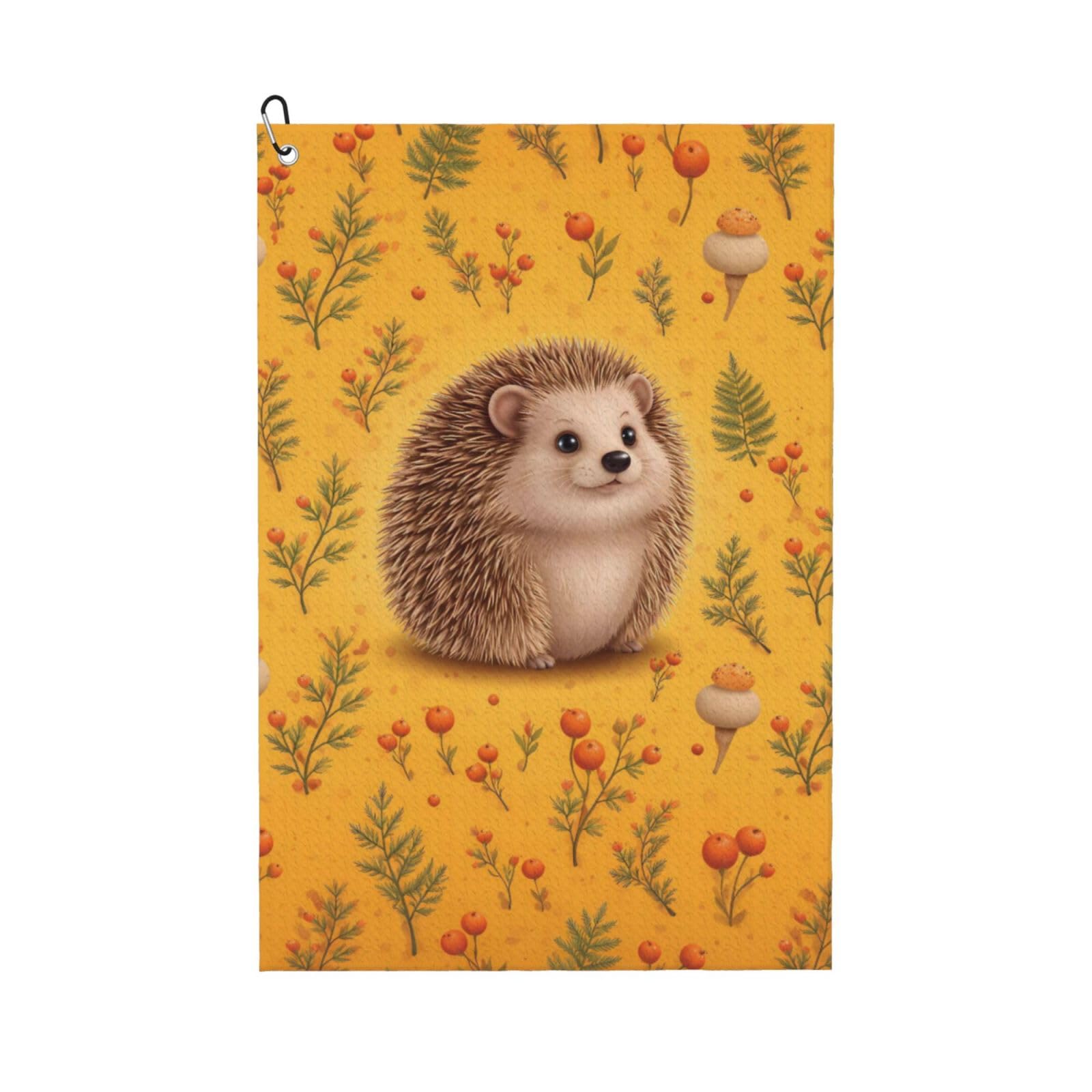 BSDFGSDD Hedgehog Golf Towel 24 x 16 inches