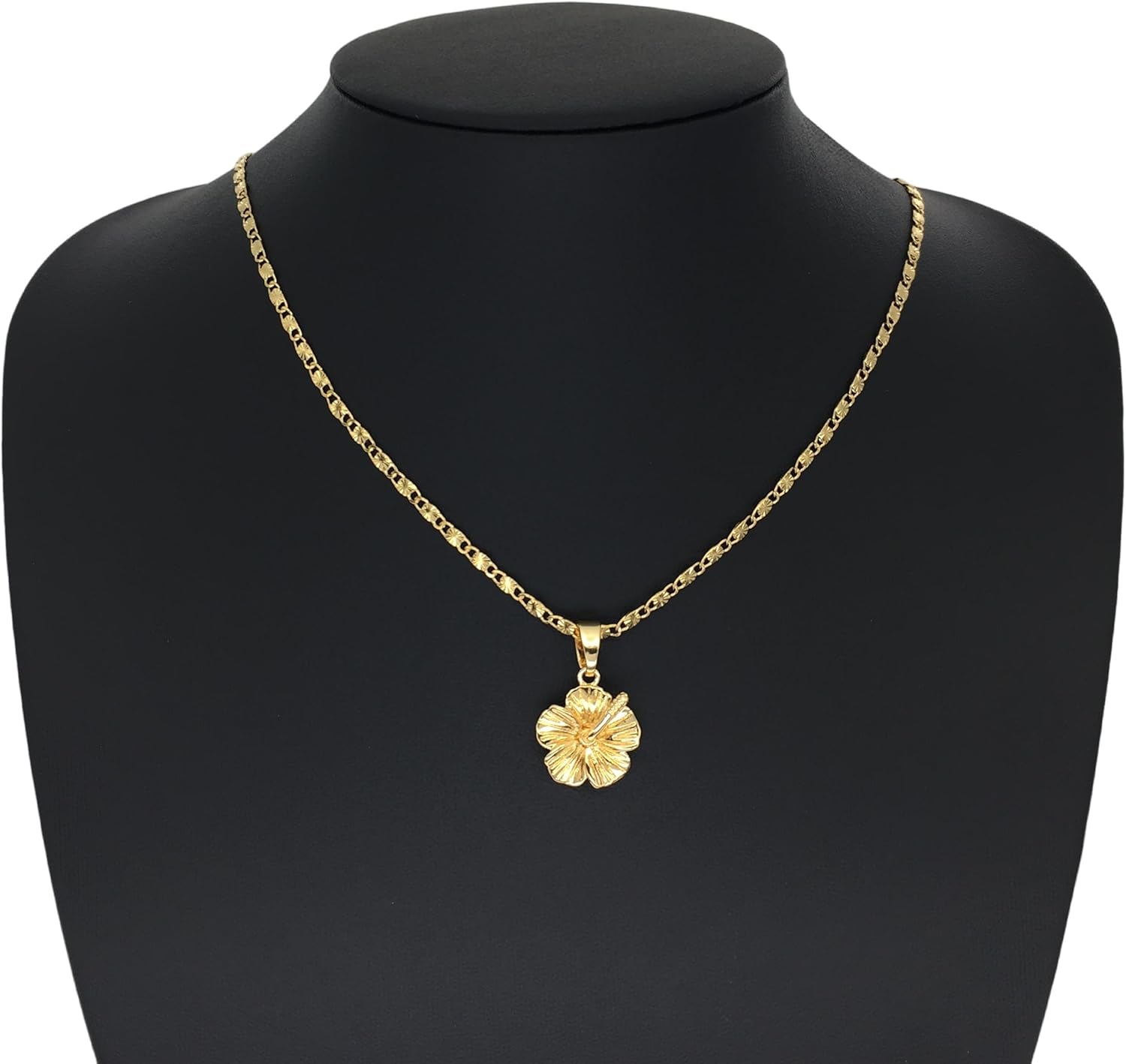 Hawaiian Jewelry for Women, Hawaiian Hibiscus Flower Pendant Necklaces, Hibiscus Jewelry for Women Hibiscus Accessories Flower Mother Gifts - Image 2