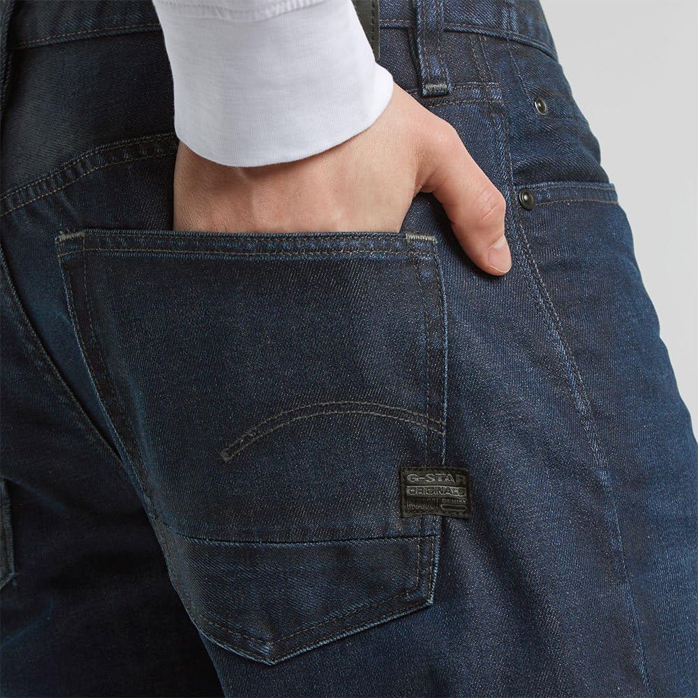G-Star Herren Dakota Regular Straight Jeans Blau (Worn in Frisian Night D23691-4639-G746) 33W / – Bild 6
