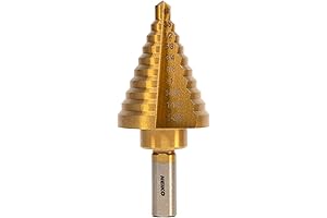 NEIKO 10194A Titanium Step Drill Bit: Precision Drilling for Diverse Materials