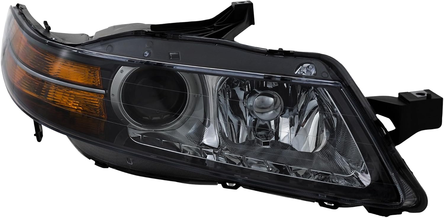 Compatible with 2006-06 TL Front Halogen Headlight Headlamp Head Light Lamp without Bulb Right Passenger Side