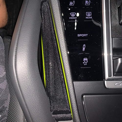 Miniatura 3 de Vesul Bandeja de almacenamiento para reposabrazos de fila delantera, compatible con Porsche Cayenne 2019 2020 2021, contenedor de teléfono,