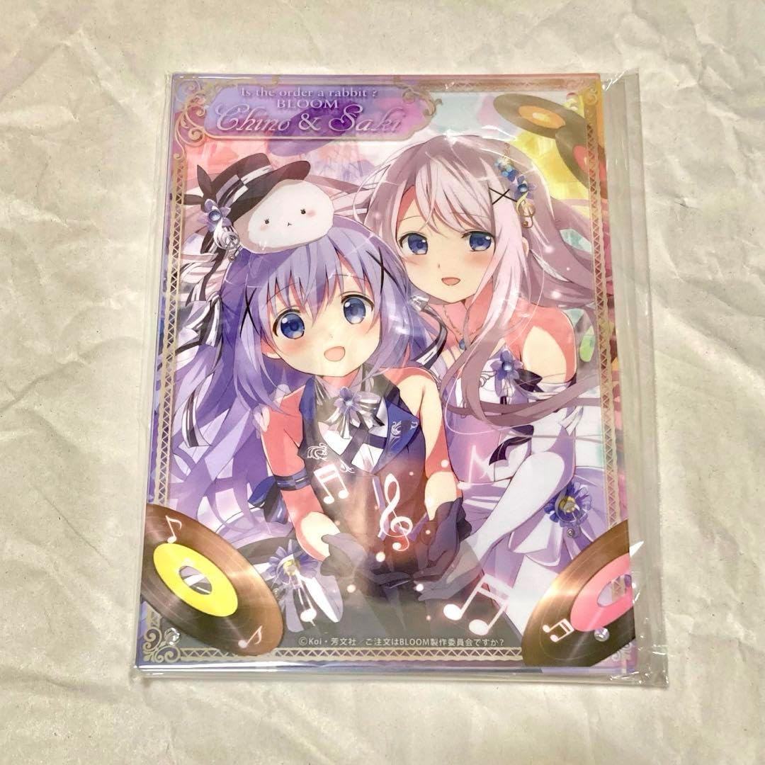 ご注文はうさぎですか？ アクリルプレート チノとフユのお風呂タイム